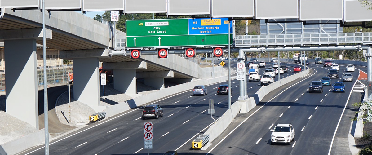 Construction on the Inner City Bypass (ICB) upgrade is complete Linkt