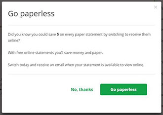 paperless confimration
